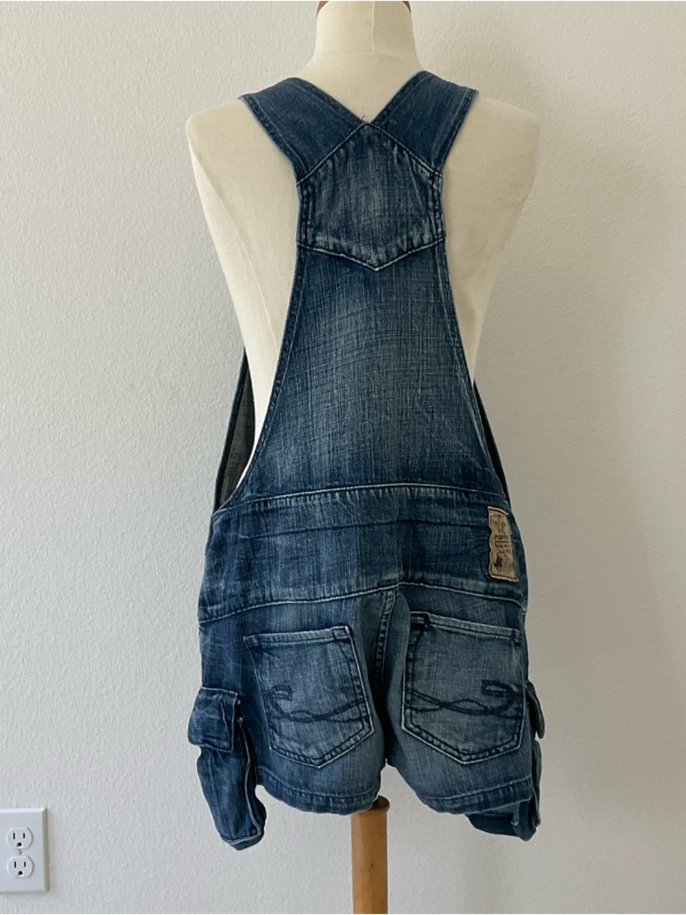 Chip & Pepper Y2K Overall Shorts 32 - Picture 2 of 16
